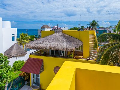 rooftop patio view